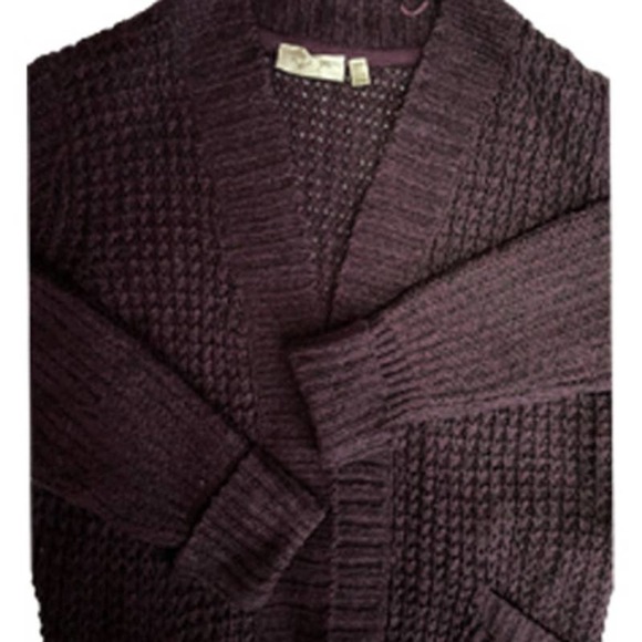 Rd Style Purple Cardigan Sweater Size SP - Picture 4 of 8